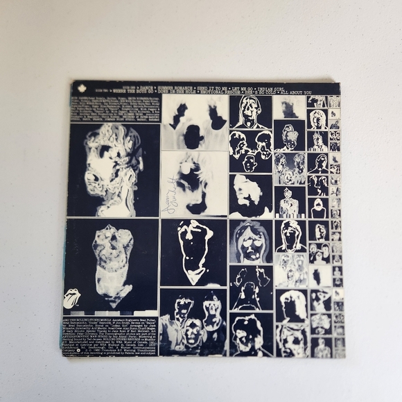 The Rolling Stones Vinyl Record Emotional Rescue with Poster First Pressing EX - Picture 2 of 13